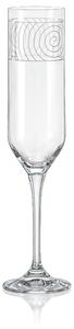 Crystalex sklenice na šampaňské Uma 200 ml 6KS