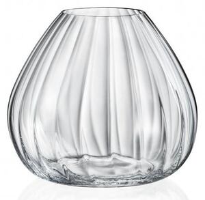 Crystalex skleněná váza Waterfall 18,5 cm