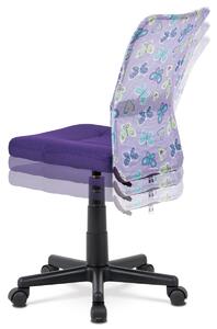 Dětská židle LUIGI fialová