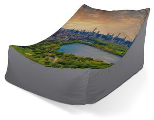 Sablio Sedací vak Lounge New York Central Park - 80 x 95 x 50 cm