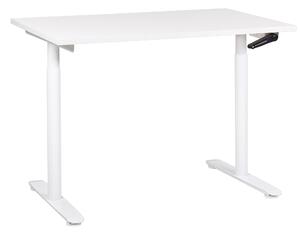 Manuálně výškově nastavitelný pracovní stůl DESTINAS Bílá 120 cm 72 cm