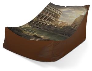 Sablio Sedací vak Lounge Řím Koloseum Art - 80 x 95 x 50 cm