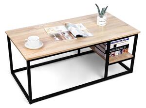 Konferenční stolek Onyx (atlantická borovice + černá). 1089650