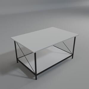 Konferenční stolek House (bílá + černá). 1089648