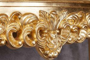 Luxusní toaletní stolek Veneto zlatý