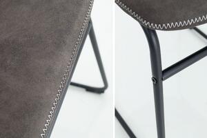 Designová židle Alba / vintage šedá
