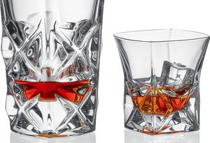 Bohemia Jihlava sklenice na whisky Pyramida 280 ml 6KS