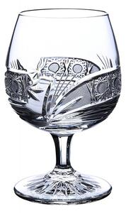 ONTE CRYSTAL Sada na rum (brandy) se skleničkami 250ml - okno na pískování, Kometa