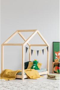Domečková dětská postel z borovicového dřeva 80x200 cm Mila RM - Adeko
