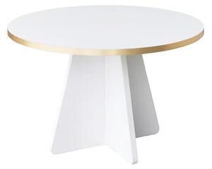 Konferenční stolek Madeline (zlatá + bílá). 1089664