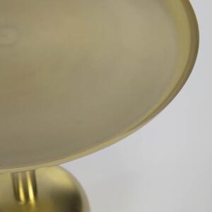 Kovový odkládací stolek Naman Ø 37 cm zlatý