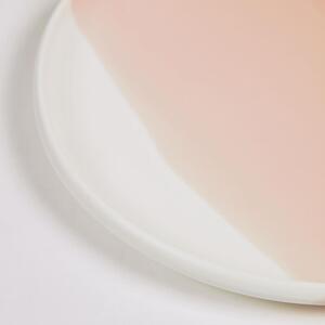 MUZZA Porcelánový dezertní talíř Aya Ø 20,2 cm růžový