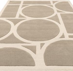Tribeca Design Kusový koberec Newtor Taupe Rozměry: 160x230 cm