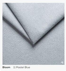 Sedací souprava MUNDO LUX + 2x záhlavník Bloom 11 světle šedá s nádechem do bledě modra