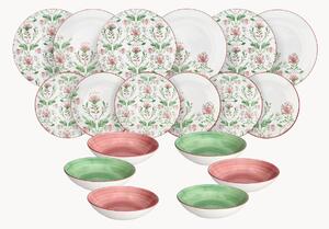 Sada porcelánového nádobí Madison Lolita, pro 6 osob, 18 dílů