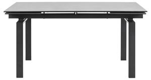 Jídelní stůl rozkládací Neema 160/240 cm černé sklo