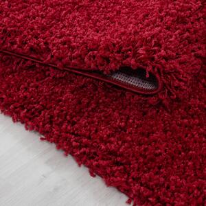 Ayyildiz koberce Kusový koberec Life Shaggy 1500 red - 80x250 cm