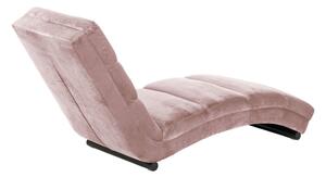 Luxusní relaxační křeslo Nana světle růžové
