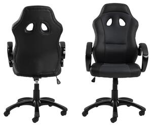 Designová kancelářská židle Navy šedá-černá