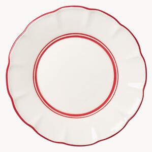 Ručně malovaný mělký talíř Bistro