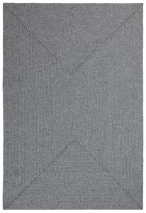 Hans Home | Kusový koberec Braided 105551 Light Grey – na ven i na doma - 120x170