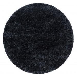 Hans Home | Kusový koberec Brilliant Shaggy 4200 Black kruh - 120x120 (průměr) kruh