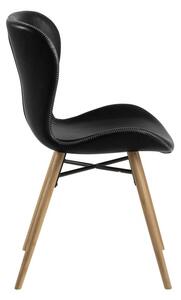 Designová jídelní židle Alejo II černá