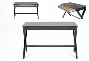 Designový psací stůl Naroa 120 cm černý
