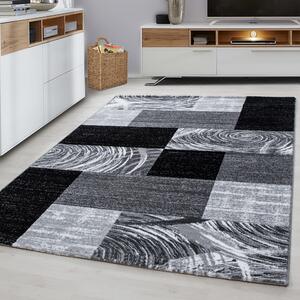 Ayyildiz koberce Kusový koberec Parma 9220 black ROZMĚR: 80x150