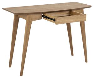 Designový psací stůl Narnia 105 cm olejovaný dub