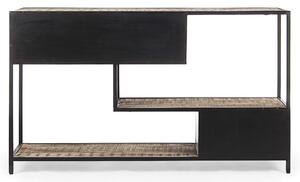 Konzolový stolek roder 140 x 82 černá
