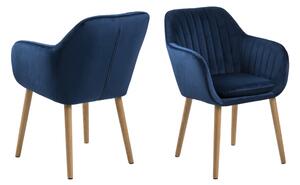 Designové židle Nashira tmavě modrá VIC