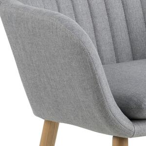 Designové židle Nashira II světle šedá