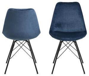 Designová židle Nasia navy modrá
