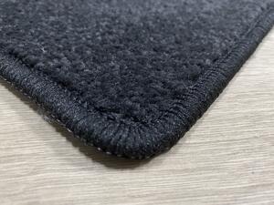 Betap koberce AKCE: 125x190 cm Metrážový koberec Eton 78 černý - Rozměr na míru bez obšití cm