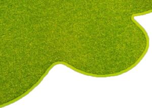 Vopi koberce Květinový koberec Eton zelený - 120x120 kytka cm
