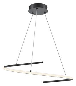 Maytoni Curve LED závěsné svítidlo Černá