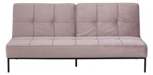 Designová rozkládací sedačka Amadeo 198 cm růžová