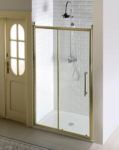 GELCO - ANTIQUE sprchové dveře posuvné 1100mm, ČIRÉ sklo, bronz, GQ4211C