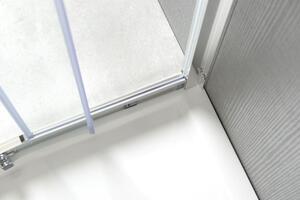 GELCO čtvrtkruhová sprchová zástěna 900x900x1900mm, čiré sklo, AG4290 + vanička