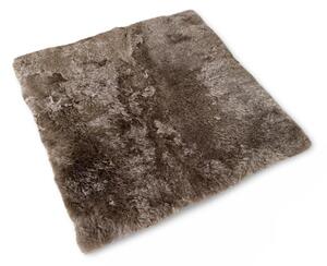 Kožený koberec z ovčí kůže - střižený chlup - taupe - 2K - rovný 2 kůže Střižený chlup 5 cm