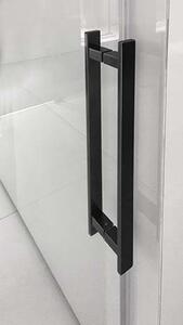 VOLCANO Sprchové dveře do niky 120 čiré sklo GELCO GV1412 BLACK - 1200 mm