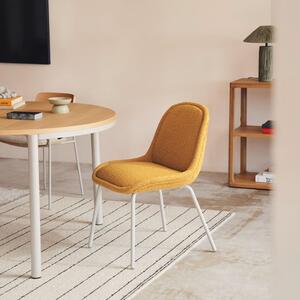 Hořčicově žlutá čalouněná jídelní židle Kave Home Aimin