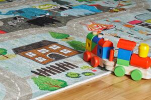 Obsession koberce Dětský kusový koberec Torino kids 231 STREET - 80x120 cm