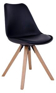 House Nordic Jídelní židle BERGEN černá