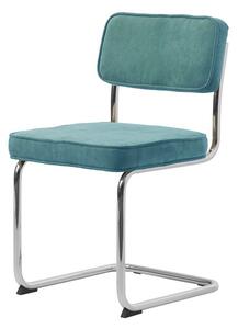 Designová konzolová židle Denise modrá