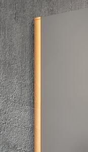 Gelco, VARIO GOLD jednodílná sprchová zástěna pro instalaci ke zdi, kouřové sklo, 700 mm, GX1370GX1016
