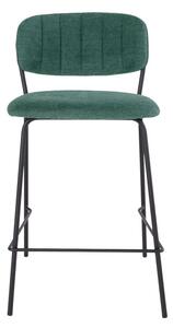 Designová barová židle Rosalie zelená