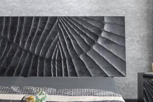 Stylová postel Shayla 180 x 200 cm černé mango