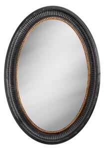 Nástěnné zrcadlo Kathleen 135 cm černo - zlaté
